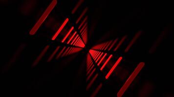 naranja y rojo rápido giratorio resumen neón túnel antecedentes vj lazo en 4k video