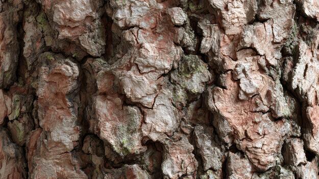 Detailed texture of tree bark in natural setting photo