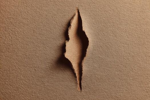 Creative torn paper design showcases unique texture photo