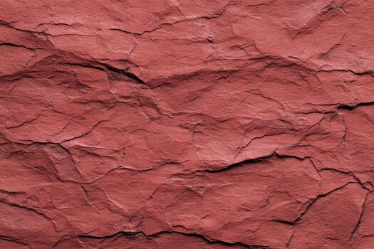 Textured red surface with cracks and lines photo