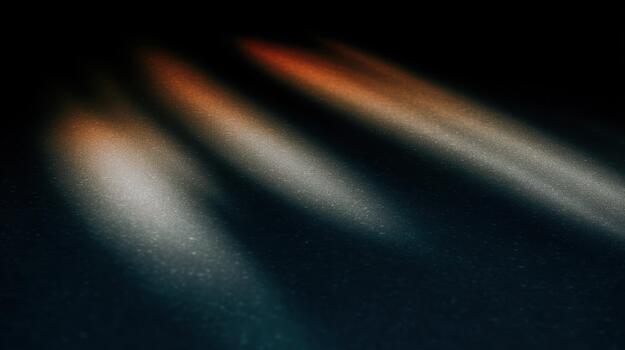 Abstract light streaks on a dark background photo