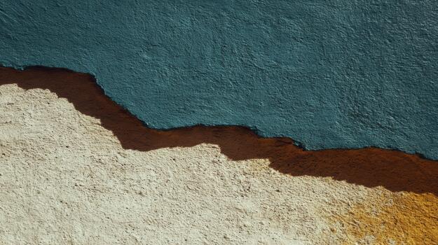 Colorful wall texture with abstract design in vibrant tones photo