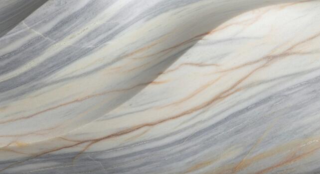 Abstract swirling lines of soft beige and gray create a gentle flowing texture background photo