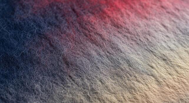 Abstract close up of textured fabric with swirling shades of blue pink and grey creating a dynamic visual effect photo