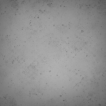 Subtle textured gray background with speckled imperfections and soft vignette effect photo