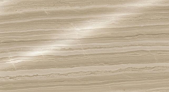 Close up of a light brown wooden surface with subtle horizontal grain and a soft hazy light flare effect photo