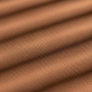 Abstract close up of textured brown fabric with diagonal shadows creating a warm organic and visually appealing pattern photo