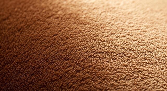 Close up macro view of a textured surface with warm earthy tones and subtle light and shadow variations photo