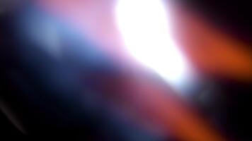 snabb dynamisk Flerfärgad ljus blixt och tekniskt fel övergång video