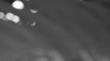 grande astratto bokeh leggero blob in movimento diagonalmente copertura 4k video