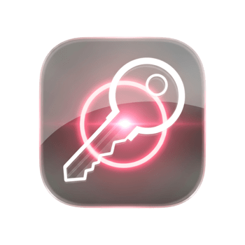 Sleek and vibrant key symbol with a glowing effect, illustrating the concept of secure access, unlocking solutions, and safeguarding digital assets png