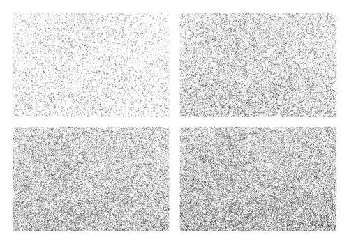 Grunge Texture Backgrounds with Scattered Noise Patterns Collection vector