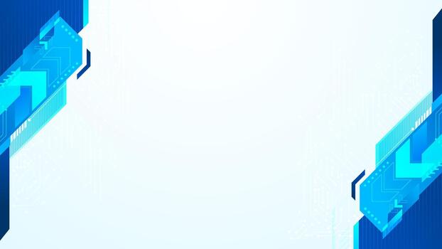 futurista tecnología antecedentes con mínimo geométrico dinámica azul formas composición vector