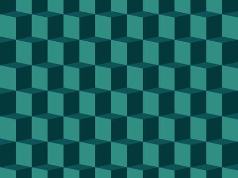 Geometric 3D Cube Pattern Abstract Background, Ideal for wallpapers, textiles, packaging, branding, and podium product vector