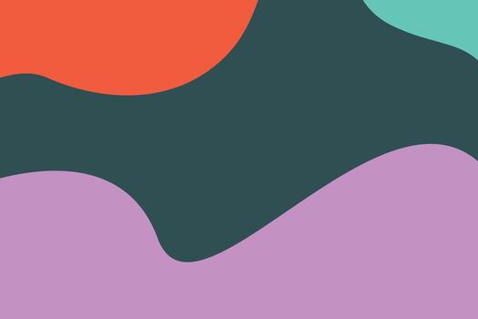 A colorful abstract background with waves and shapes vector
