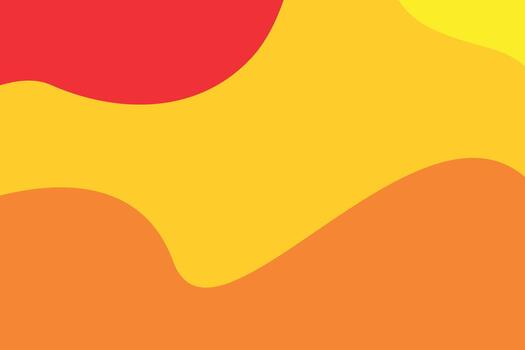un amarillo, naranja y rojo antecedentes con un ola modelo vector
