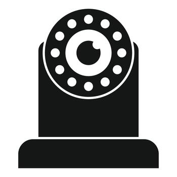 Surveillance camera providing security and monitoring vector