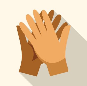 diverso manos demostración unidad y apoyo juntos vector