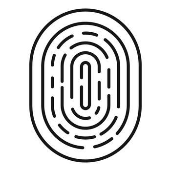 A black and white image of a maze with a number in the middle vector