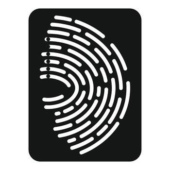 Fingerprint scanning biometric identity security authentication access vector