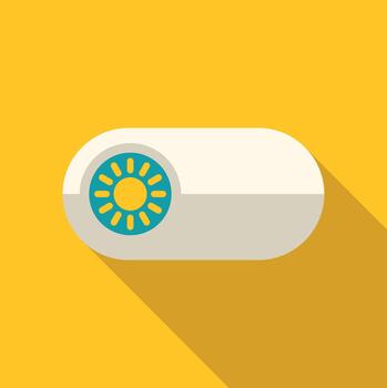 activando día modo ui palanca cambiar concepto vector