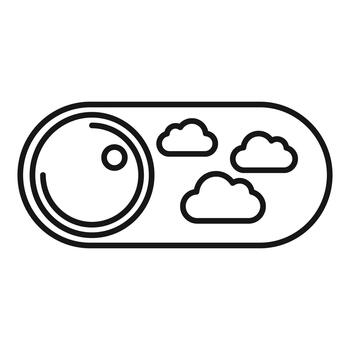 palanca cambiar para ligero día modo ajustes vector