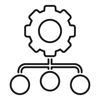 Settings gear distributing tasks to multiple processes vector