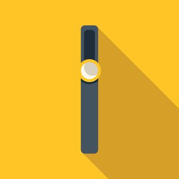 Vertical slider control fader adjusting settings icon vector