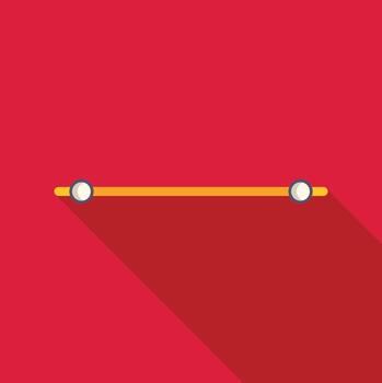 Adjusting range control slider flat design icon vector