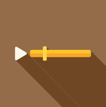 Playing digital media with a progress bar icon vector