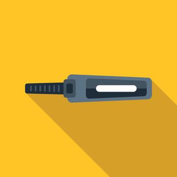 Usb flash drive transmitting digital data storage vector