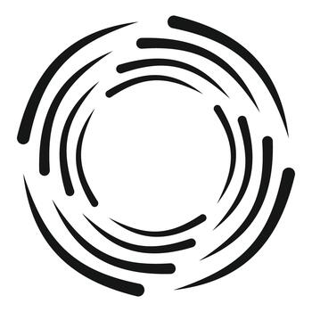 resumen remolino circular líneas formando un velocidad vórtice vector