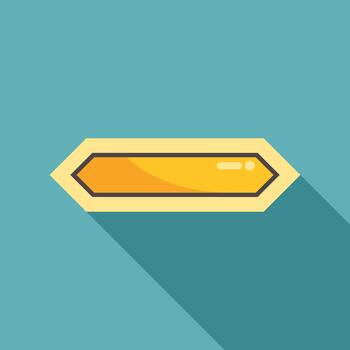 Flat design progress bar element vector