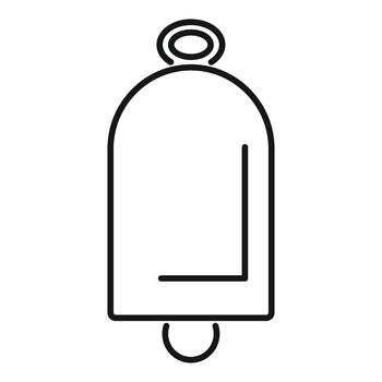Bell notification icon concept for user interface vector