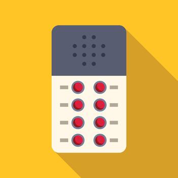 Apartment intercom system communicating with access control security vector