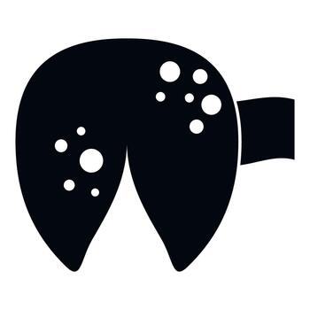 Fortune cookie icon representing luck and prediction vector