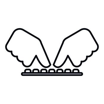 Hands typing keyboard, technology communication creating digital content vector