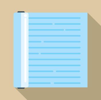 desenrollando Desplazarse documento demostración papel archivo concepto vector