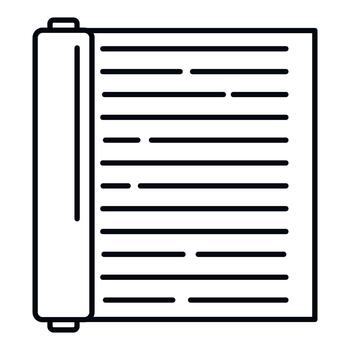 antiguo documento Desplazarse con escrito texto manuscrito vector