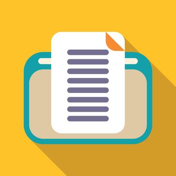 impresora máquina exploración documento con Copiar tecnología vector