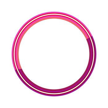 Circular progress indicator forming a gradient ring vector