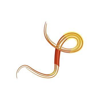 Abstract flowing line streak graphic design background vector