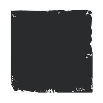 Dark rough square grunge texture paper background vector