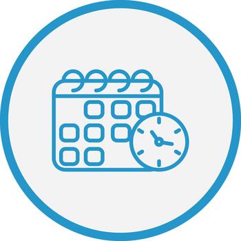 Time Table User Interface Mark Symbol vector