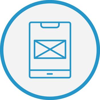 Mobile Application Minimal Art Object Form vector