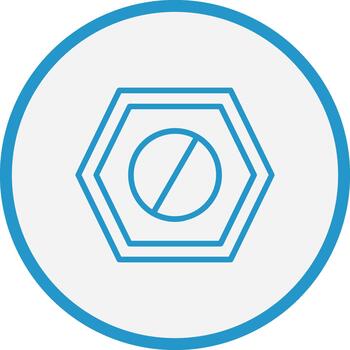 Nut Modular Form Shape vector