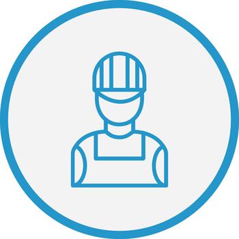 Builder Outlined Frame Object Icon vector