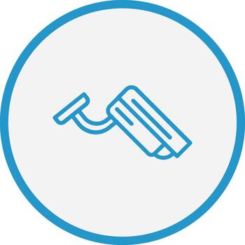 Cctv Minimal UI Element Icon vector