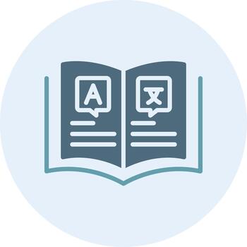 Dictionary Minimal Art Object Form vector