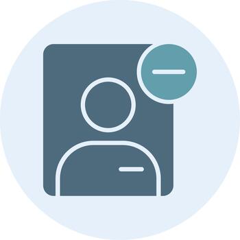 User Remove Responsive App Shape Graphic vector